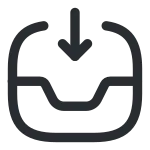Direct Inbox SVG Icon